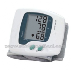 Wrist Type Fully Automatic Electronic Blood Pressure Monitor