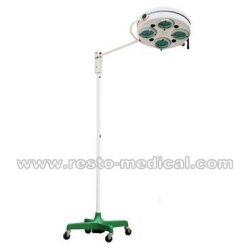 Shadowless operation lamp with 4 reflectors