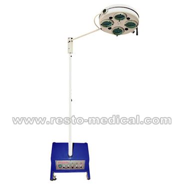 Mobile emergency OT lamp 4 holes